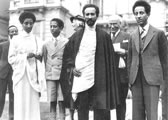 Haile Selassie s rodinou