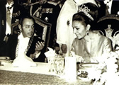 Hassan II. a Farah Pahlav